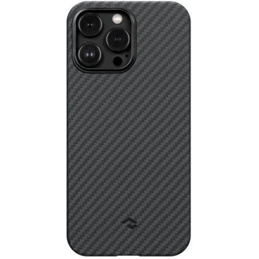 Pitaka MagEZ Case 3 Twill 1500D for iPhone 14 Pro Black/Grey (KI1401P) - зображення 1