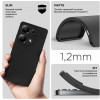 ArmorStandart Matte Slim Fit Camera cover Black для Xiaomi Redmi Note 13 Pro 4G (ARM73135) - зображення 3