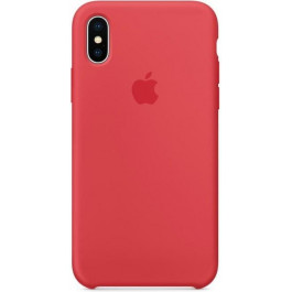   Apple iPhone X Silicone Case - Red Raspberry (MRG12)