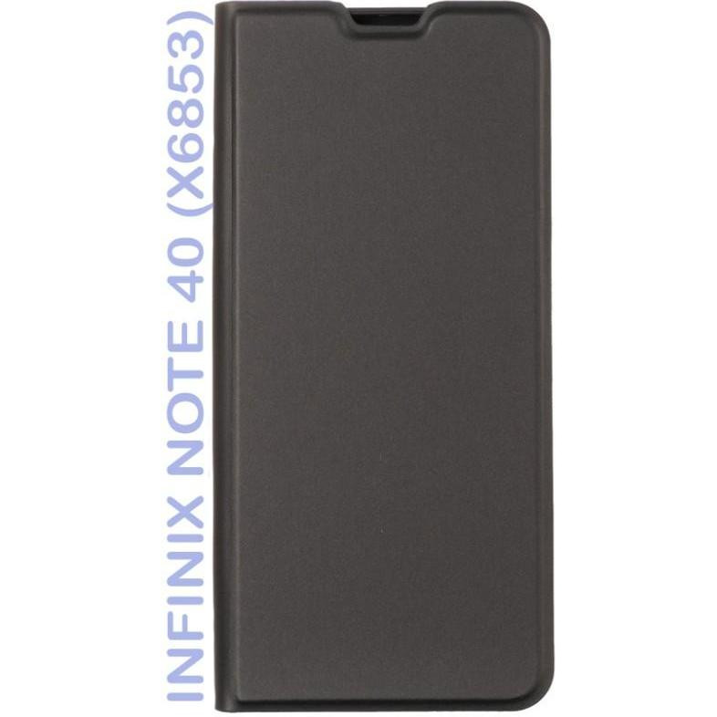 BeCover Чохол-книжка  Exclusive New Style для Infinix Note 40 (X6853) Black (711803) - зображення 1