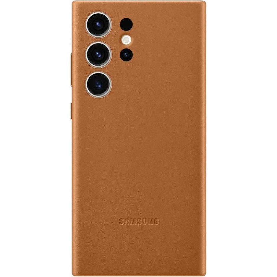 Samsung S918 Galaxy S23 Ultra Leather Case Camel (EF-VS918LAEG) - зображення 1