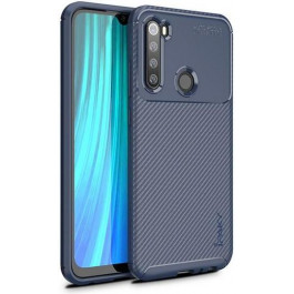   iPaky Carbon Fiber Series Xiaomi Redmi Note 8 Navy Blue