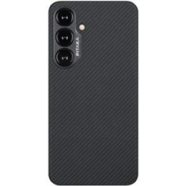   Pitaka MagEZ Case 4 Twill for Samsung Galaxy S24 - Black/Grey (KS2401)