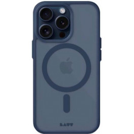   LAUT Huex Protect Case with MagSafe for iPhone 15 Pro, Deep Blue (L_IP23B_HPT_DВ)