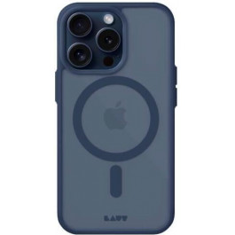   LAUT HUEX PROTECT case with MagSafe for iPhone 15 Pro Max - Dark Blue (L_IP23D_HPT_DB)