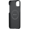 Pitaka MagEZ Case 3 Twill 1500D for iPhone 14 Plus Black/Grey (KI1401M) - зображення 5