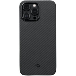   Pitaka MagEZ Case 3 Twill 600D Black/Grey for iPhone 14 Pro Max (KI1401PMA)