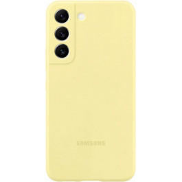   Samsung S906 Galaxy S22+ Silicone Cover Butter Yellow (EF-PS906TYEG)