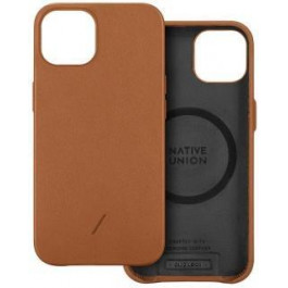   NATIVE UNION Clic Classic Magnetic Case Tan for iPhone 13 (CCLAS-BRN-NP21M)