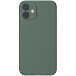   Baseus Jelly Liquid Silica Gel iPhone 12 Dark green (WIAPIPH61N-YT6A)