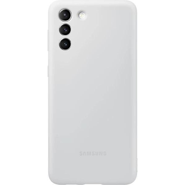 Samsung G996 Galaxy S21+ Silicone Cover Light Gray (EF-PG996TJEG) - зображення 1