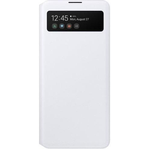 Samsung G770 Galaxy S10 Lite S View Wallet Cover White (EF-EG770PWEG) - зображення 1