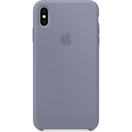   Apple iPhone XS Silicone Case - Lavender Gray (MTFC2)