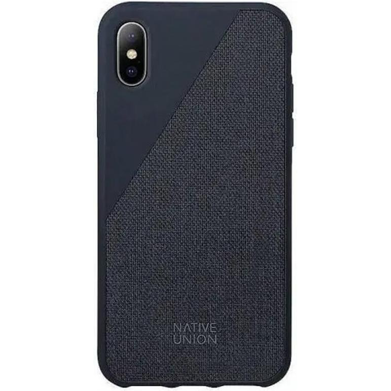 NATIVE UNION Clic Canvas for iPhone Xs/X Navy (CCAV-NAVY-NP18S) - зображення 1