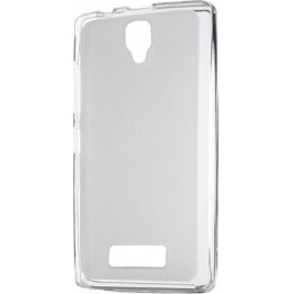   Drobak Elastic PU Lenovo A2010 (White Clear) (216791)