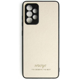   Huryl Leather Case Samsung Galaxy A52 5G Cream