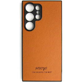   Huryl Leather Case Samsung Galaxy S24 Ultra Brown