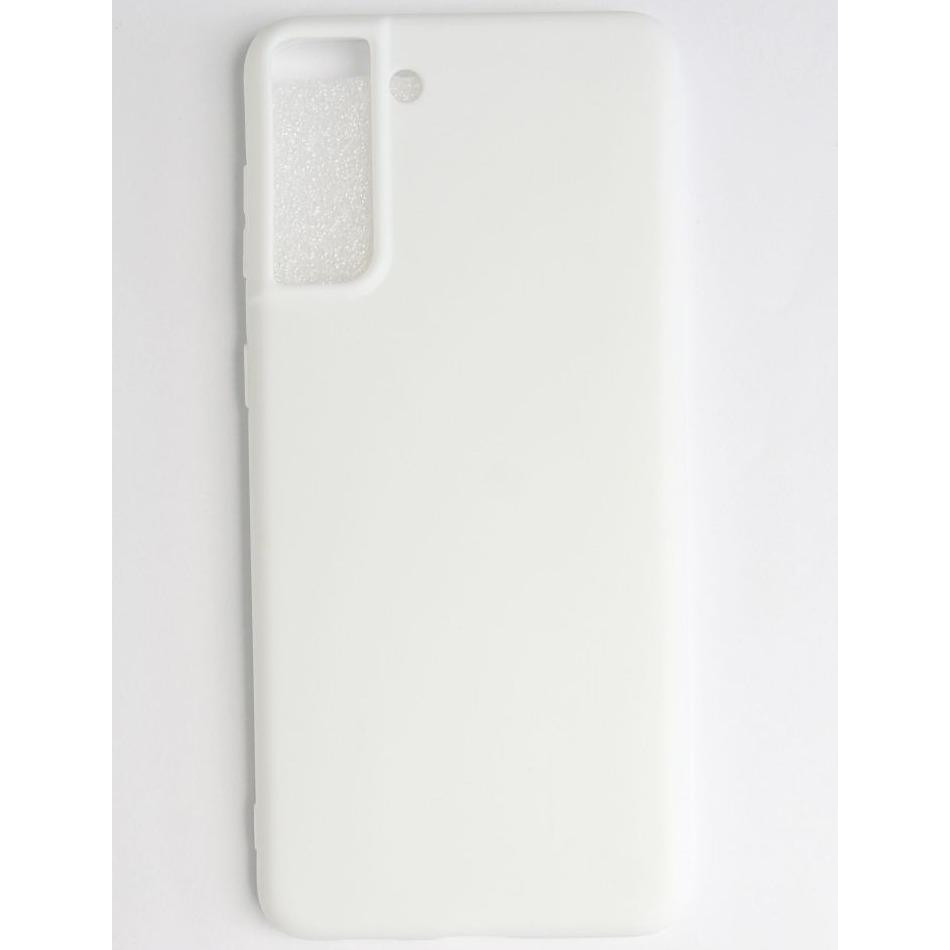 Epik Чохол  Silicone Case для Samsung Galaxy S21+ White - зображення 1