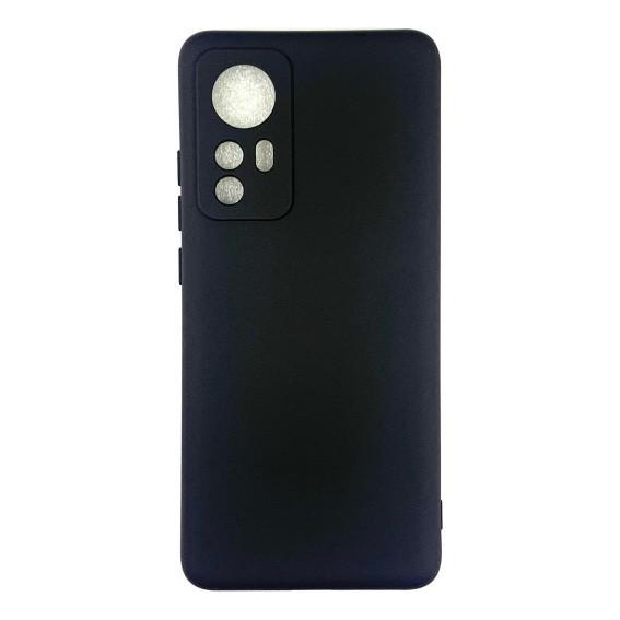 Epik Чохол Silicone Case для Xiaomi 12 Pro/12S Pro Black - зображення 1