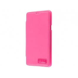   S-Ch Book Cover Samsung A700 A7 Pink