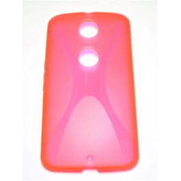   New Line X-series Case + Protect Screen Motorola Google Nexus 6 Pink