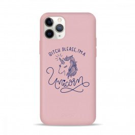   Pump Silicone Minimalistic Case for iPhone 11 Pro Unicorn Girl (PMSLMN11PRO-2/96)