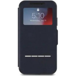   Moshi SenseCover Touch-Sensitive Portfolio Case with SensArray for iPhone Xr Midnight Blue (99MO072531)