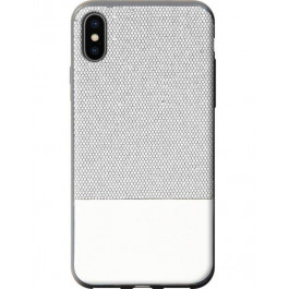   Florence iPhone X Leather+Shining Silver White (RL051283)