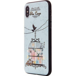   Joyroom Painting Attic Series iPhone X (JR-BP03 Flower Cage)