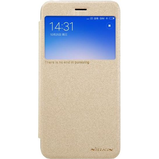 Nillkin Xiaomi Redmi 5a Sparkle series Gold - зображення 1