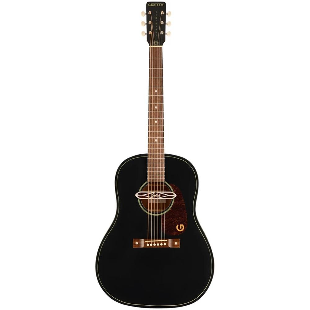 Gretsch DELTOLUXE DREADNOUGHT BLACK - зображення 1