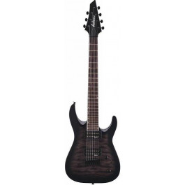   Jackson JS22Q-7 DKA DINKY ARCH TOP HT TRANSPARENT BLACK BURST