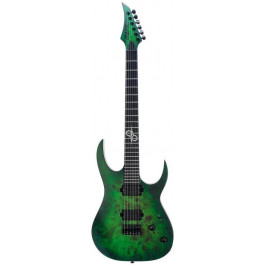   Solar Guitars S1.6HLB LIME BURST MATTE