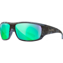   Wiley X WX Omega / Kryptek Neptune/Captivate Polarized Green Mirror (ACOME13)