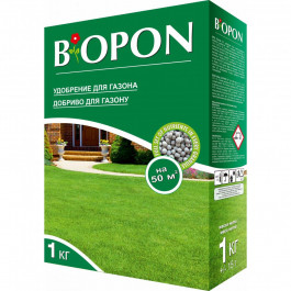   Biopon Удобрение гранулированное  для газонов 1 кг (5904517062375)