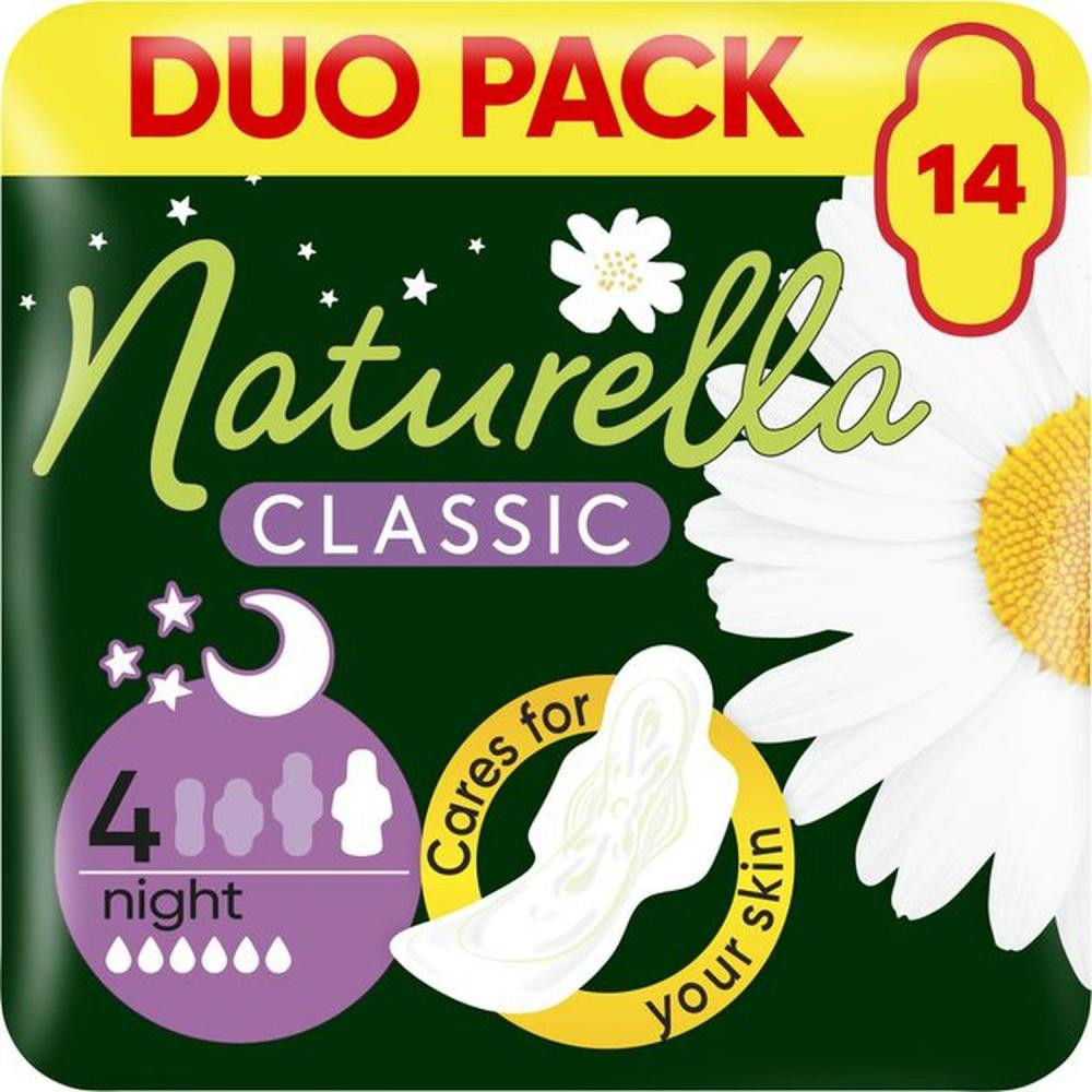 Naturella Гигиенические прокладки  Classic Night 14 шт (4015400437932) - зображення 1