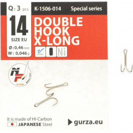   Gurza Double X-Long NI / K-1506 / №12 / 3pcs