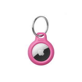   Belkin Secure Holder with Key Ring for AirTag – Pink (HNPT2, F8W973dsPNK)