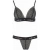 Passion Комплект белья GLAMISS SET black L/XL - Passion Exclusive (PS27101) - зображення 2