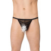 SoftLine Трусы-стринги мужские Mens Thongs 4527, черные (5906340736768) - зображення 1