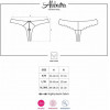 Obsessive Alabastra crotchless thong S/M (SO7196) - зображення 7