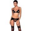 Passion Miley Set black S/M (SO5772) - зображення 1