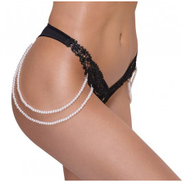   Cottelli Стрінги String with Pearl Chains S/M (23222771111)