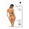 Rene Rofe Комплект білизни LUREX DREAMS 2PC SET BLACK, S/M (7553031BLKSM) - зображення 4