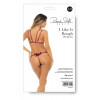 Rene Rofe Комплект білизни I LIKE IT ROUGH 2PC BRA SET BURGUNDY, S/M (7553033BURSM) - зображення 4