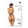 Rene Rofe Комплект портупей RASSEL TASSLE 2PC HARNESS SET BLACK, OS (7550026BLK) - зображення 4