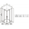 Ravak Blix Slim BLSRV2-90 полированный алюминий+Transparent X1LM70C00Z1 - зображення 3