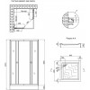 Lidz Wawel SC80x80.SAT.LOW.FR (LWASC8080SATLOWFR2SET) - зображення 2