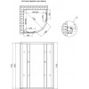 Lidz Latwa SC90x90.SAT.MID.FR (LLSC9090SATMIDFR2) - зображення 2