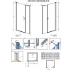 Radaway Nes DWS 10028140-01-01R - зображення 3